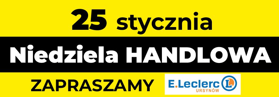 2026-01-25 Niedziela Handlowa